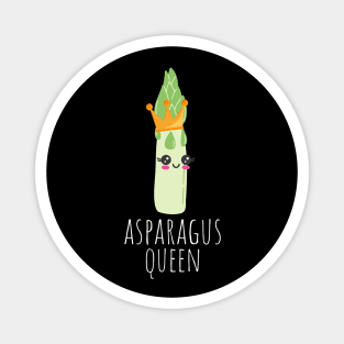 Asparagus Queen Kawaii Magnet
